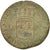 Moneta, Francia, Sol, 1734, Perpignan, B, Rame, Gadoury:276