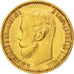 Russia, Nicholas II, 5 Roubles, 1898, St. Petersburg, Gold, KM:62