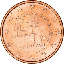 San Marino, 5 Euro Cent, 2004, Rome, SPL+, Acciaio placcato rame, KM:442