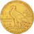 Estados Unidos, Indian Head, $5, Half Eagle, 1909, U.S. Mint, Denver, MBC, Oro