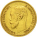 Rusia, Nicholas II, 5 Roubles, 1901, St. Petersburg, MBC, Oro, KM:62