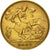 Coin, Great Britain, Edward VII, 1/2 Sovereign, 1909, EF(40-45), Gold, KM:804