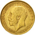 Coin, Great Britain, George V, 1/2 Sovereign, 1914, EF(40-45), Gold, KM:819