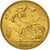 Moneda, Gran Bretaña, George V, 1/2 Sovereign, 1914, MBC, Oro, KM:819