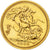 Gran Bretagna, Elizabeth II, 1/2 Sovereign, 2000, SPL-, Oro, KM:1001