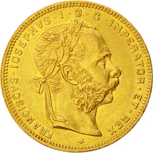 Autriche, Franz Joseph I, 8 Florins-20 Francs, 1875, TTB+, Or, KM:2269