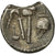 Julius Caesar, Denarius, 49 BC, Roma, MBC, Plata, Crawford:443/1
