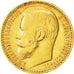 Moneda, Rusia, Nicholas II, 15 Roubles, 1897, St. Petersburg, MBC, Oro, KM:65.2