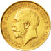 Münze, Großbritannien, George V, 1/2 Sovereign, 1912, VZ, Gold, KM:819