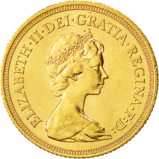 Coin, Great Britain, Elizabeth II, Sovereign, 1979, MS(63), Gold, KM:919