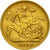 Moneda, Gran Bretaña, Victoria, 1/2 Sovereign, 1894, MBC, Oro, KM:784