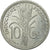 Münze, FRENCH INDO-CHINA, 10 Cents, 1945, Beaumont - Le Roger, UNZ, Aluminium