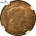 Coin, France, Dupuis, 5 Centimes, 1911, Paris, GENI, MS62RB, Bronze, KM:842