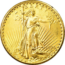 Monnaie, États-Unis, Saint-Gaudens, $20, Double Eagle, 1926, U.S. Mint