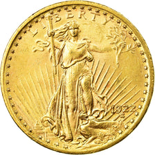 Munten, Verenigde Staten, Saint-Gaudens, $20, Double Eagle, 1922, U.S. Mint