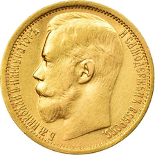 Münze, Russland, Nicholas II, 15 Roubles, 1897, St. Petersburg, SS+, Gold