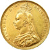 Moneda, Gran Bretaña, Victoria, Sovereign, 1888, London, EBC, Oro, KM:767