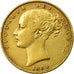 Moneda, Gran Bretaña, Victoria, Sovereign, 1864, London, MBC, Oro, KM:736.2