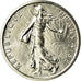 Moneta, Francja, Semeuse, 1/2 Franc, 1977, Piéfort, MS(63), Nikiel, KM:P578
