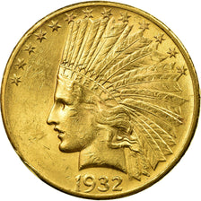 Moneda, Estados Unidos, Indian Head, $10, Eagle, 1932, U.S. Mint, Philadelphia