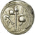 Moneta, Julius Caesar, Denarius, BB+, Argento, Crawford:443/1