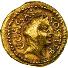 Monnaie, Jules César, Aureus, Rome, TTB+, Or, Cohen:2