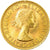 Moeda, Grã-Bretanha, Elizabeth II, Sovereign, 1966, MS(63), Dourado, KM:908