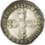 Moneda, Francia, Louis XIII, 1/4 Écu à la croix, 1/4 Ecu, 1643, Bordeaux, MBC
