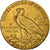 Coin, United States, Indian Head, $2.50, Quarter Eagle, 1914, U.S. Mint, Denver