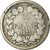 Moneta, Francia, Louis-Philippe, 1/2 Franc, 1833, Lille, MB, Argento, KM:741.13