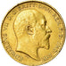 Moeda, Grã-Bretanha, Edward VII, 1/2 Sovereign, 1907, EF(40-45), Dourado