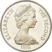 Coin, Tristan Da Cunha, Elizabeth II, Crown, 1978, Pobjoy Mint, Proof