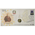Italien, 2 Euro, 2010, Enveloppe philatélique numismatique, UNZ, Bi-Metallic