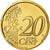 Mónaco, 20 Euro Cent, Prince Rainier III, 2004, Proof, FDC, Latón, KM:171