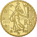 France, 10 Euro Cent, 2013, Proof, MS(65-70), Brass, KM:1410