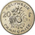 Moneta, Polinezja Francuska, 20 Francs, 1972, Paris, MS(63), Nikiel, KM:9