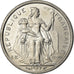 Coin, French Polynesia, Franc, 1977, Paris, MS(63), Aluminum, KM:11