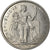 Moneta, Polinezja Francuska, 2 Francs, 1979, Paris, MS(60-62), Aluminium, KM:10
