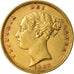 Munten, Groot Bretagne, Victoria, 1/2 Sovereign, 1883, ZF, Goud, KM:735.1