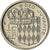 Moeda, Mónaco, Rainier III, 1/2 Franc, 1965, Paris, ENSAIO, MS(63), Níquel