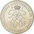 Münze, Monaco, Rainier III, 100 Francs, 1999, Paris, VZ+, Silber, KM:175