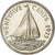 Moeda, Baamas, Elizabeth II, 25 Cents, 1973, Franklin Mint, U.S.A., AU(55-58)
