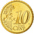 Mónaco, 10 Euro Cent, Prince Rainier III, 2001, Proof, FDC, Latón, KM:170