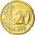 Mónaco, 20 Euro Cent, Prince Rainier III, 2001, Proof, FDC, Latón, KM:171