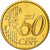Mónaco, 50 Euro Cent, Prince Rainier III, 2001, Proof, FDC, Latón, KM:172