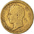 Moneta, Monaco, Honore V, Decime, 1838, Monaco, Cuivre jaune, VF(20-25), Miedź