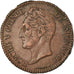 Coin, Monaco, Honore V, 5 Centimes, Cinq, 1837, Monaco, EF(40-45), Copper