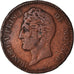 Coin, Monaco, Honore V, 5 Centimes, Cinq, 1837, Monaco, VF(20-25), Copper