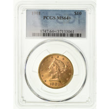 Münze, Vereinigte Staaten, Coronet Head, $10, Eagle, 1901, Philadelphia, PCGS