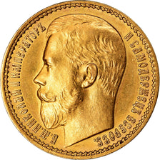 Munten, Rusland, Nicholas II, 15 Roubles, 1897, St. Petersburg, ZF, Goud